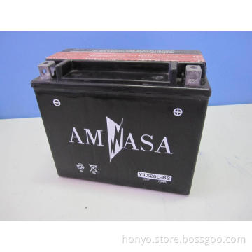 YTX20L-BS Motorradbatterien 12V 18Ah